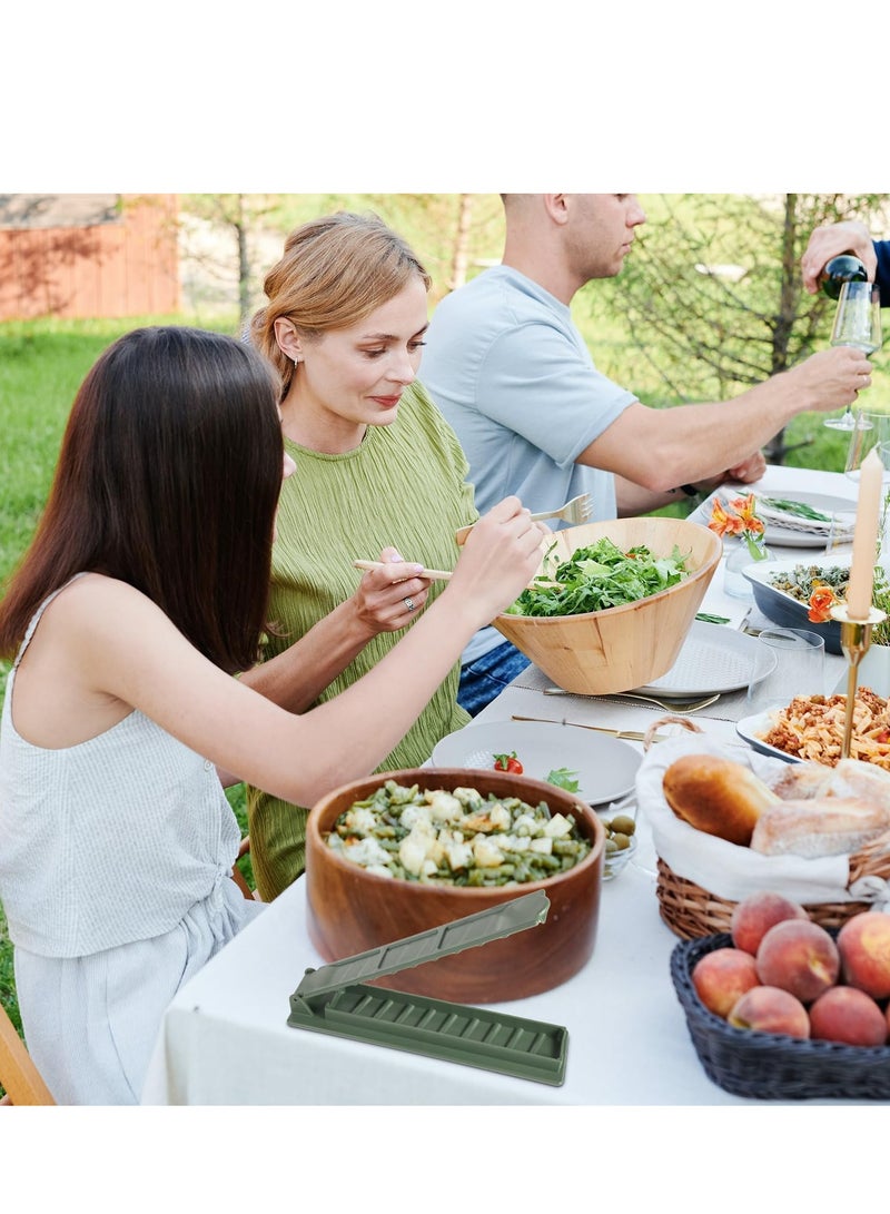 SOLARAE Kebab Maker Plastic Kebab Press Manual Kabob Mould Foldable Flat Kabobs Skewers Maker for Outdoor Grilling Barbecue Foldable Grill Rack Kebab Brochette Maker for Kitchen Outdoor - Image 2