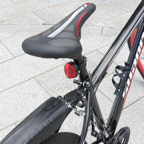CQT Airtag Bike Mount, Hidden Bicycle Seatpost Mount Compatible with Apple Airtags,Anti-Theft Air tag GPS Tracker Bike Reflector Holder for Mountain Bikes, E-Bike and Scooter (1-Pack) - Image 5