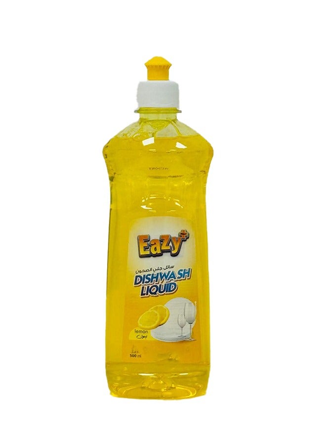 Generic Eazy Plus Dishwash Lemon 500 ml  - Image 1