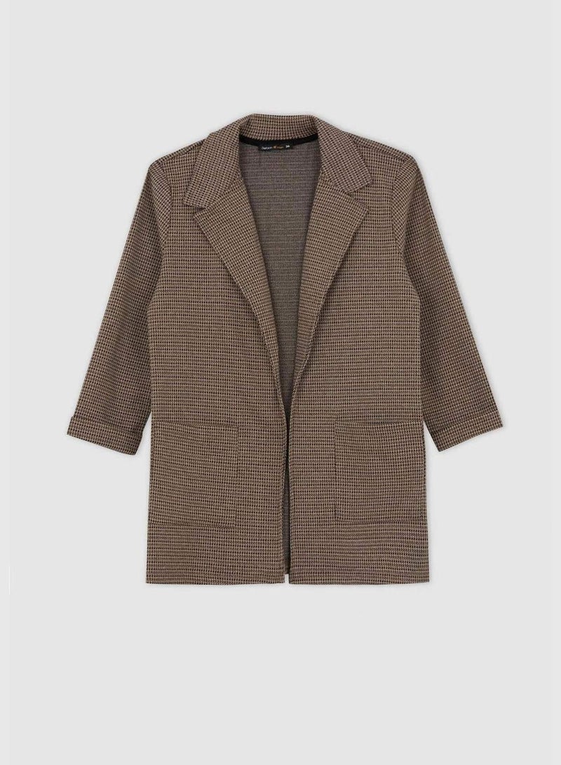 DeFacto Half Sleeve Printed Shirt Jacket with Pocket details - Image 5