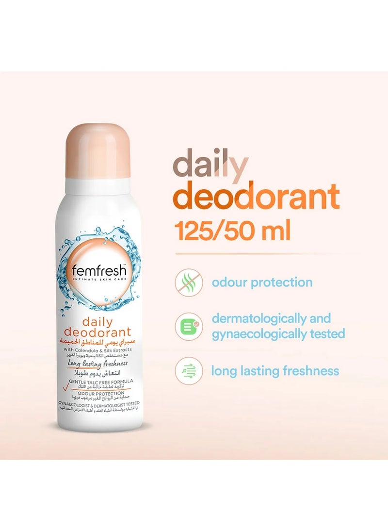Daily Deodorant Daily Intimacy Refreshing Deodorant 125 ml