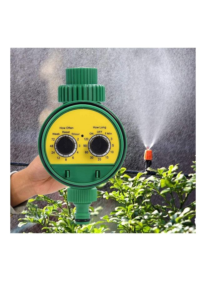 إسكدنيا جهاز توقيت للري أخضر/أصفر - Image 1