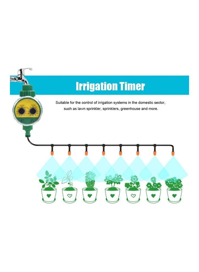 إسكدنيا جهاز توقيت للري أخضر/أصفر - Image 4