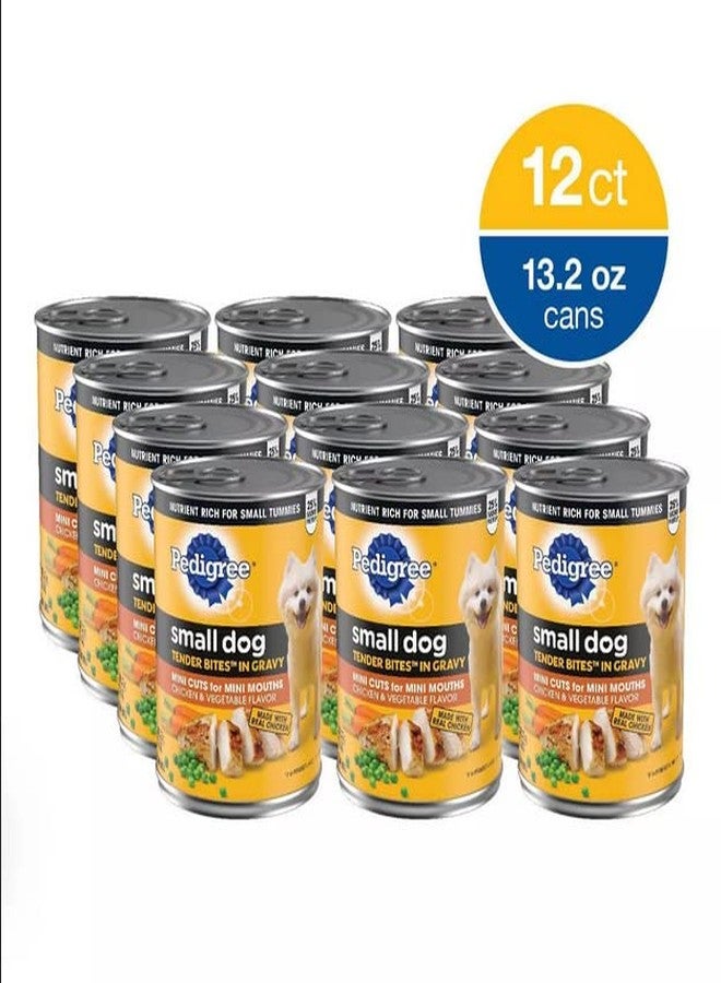 بيديجري طعام الكلاب الرطب المعلب من بيديجري®، قطع صغيرة طرية في مرق، بنكهة الدجاج والخضار - Image 3