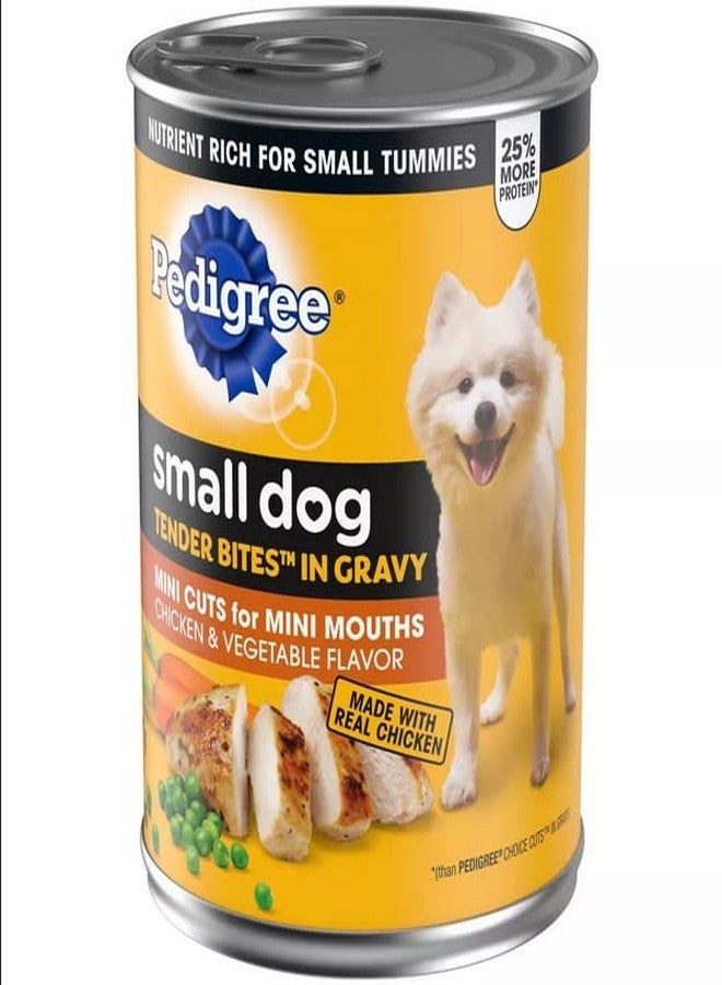 بيديجري طعام الكلاب الرطب المعلب من بيديجري®، قطع صغيرة طرية في مرق، بنكهة الدجاج والخضار - Image 4