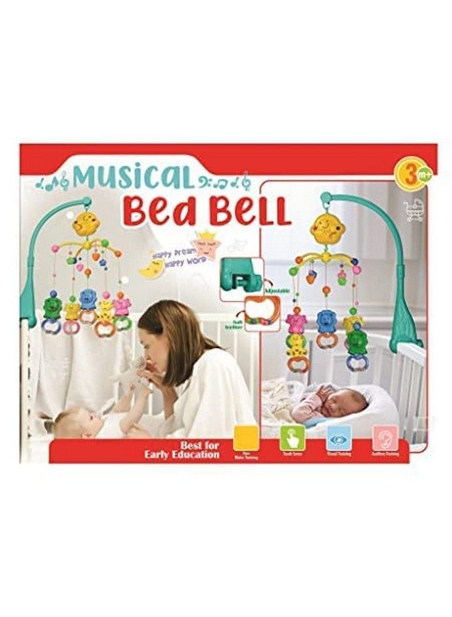 plutofit Baby Musical Bed Ring Crib Cot Mobile Star Projection Light And Musical Non Toxic Plastic Multi Color ( - Image 5