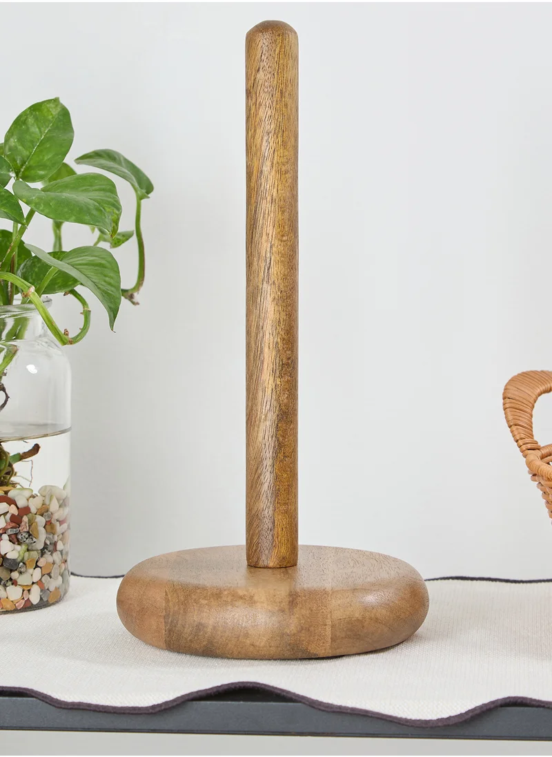 H&M Wooden Paper Towel Holder