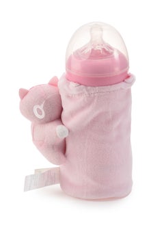Tiny Hug Newborn Baby Bottle Cover, Soft and Insulated Bottle Cover for Newborns  - Image 2