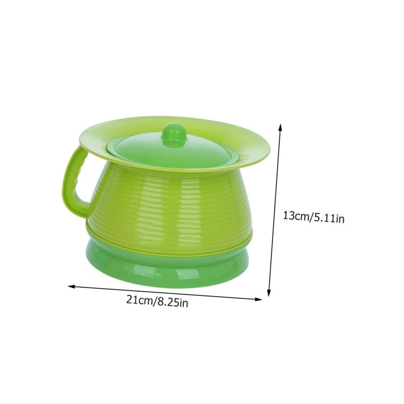 Portable Thickened Plastic Children Urinal with Lid for Boys Girls Nighttime Travel Camping - Image 3
