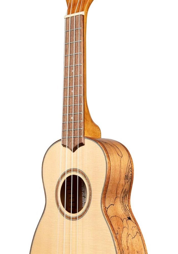 Kala Solid Spruce Top Soprano Ukulele with Bag - Image 3