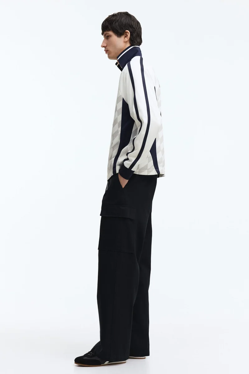 H&M  Loose Fit Printed football shirt for Men | Best Price UAE