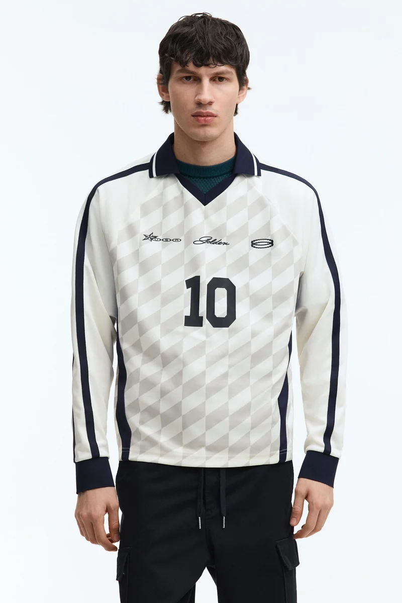 H&M Loose Fit Printed football shirt