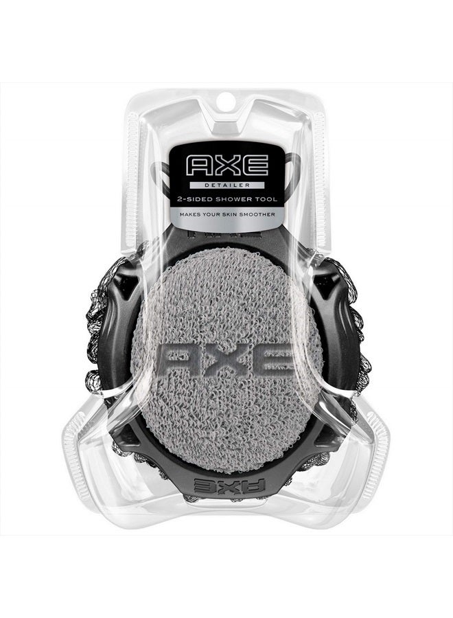 Axe Detailer 2-Sided Shower Tool, Colors May Vary 1 ea (UNILEVER392787) - Image 1