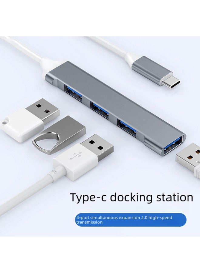محول توسعة USB 3.0 من النوع D - محور كمبيوتر متعدد المنافذ لتوصيل أربعة أجهزة في السيارة - Image 4