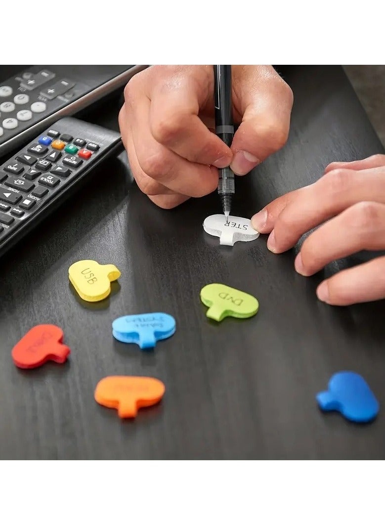 20pcs Cable Labels Cable Ties Reusable With - Image 4
