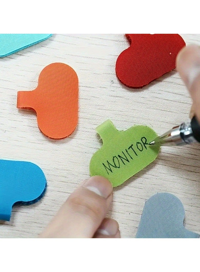 20pcs Cable Labels Cable Ties Reusable With - Image 5