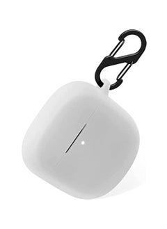 OIMG غطاء حماية من السيليكون مع حلقة تثبيت لسماعات Bose Quietcomfort Earbuds Ii (أبيض)  - Image 1