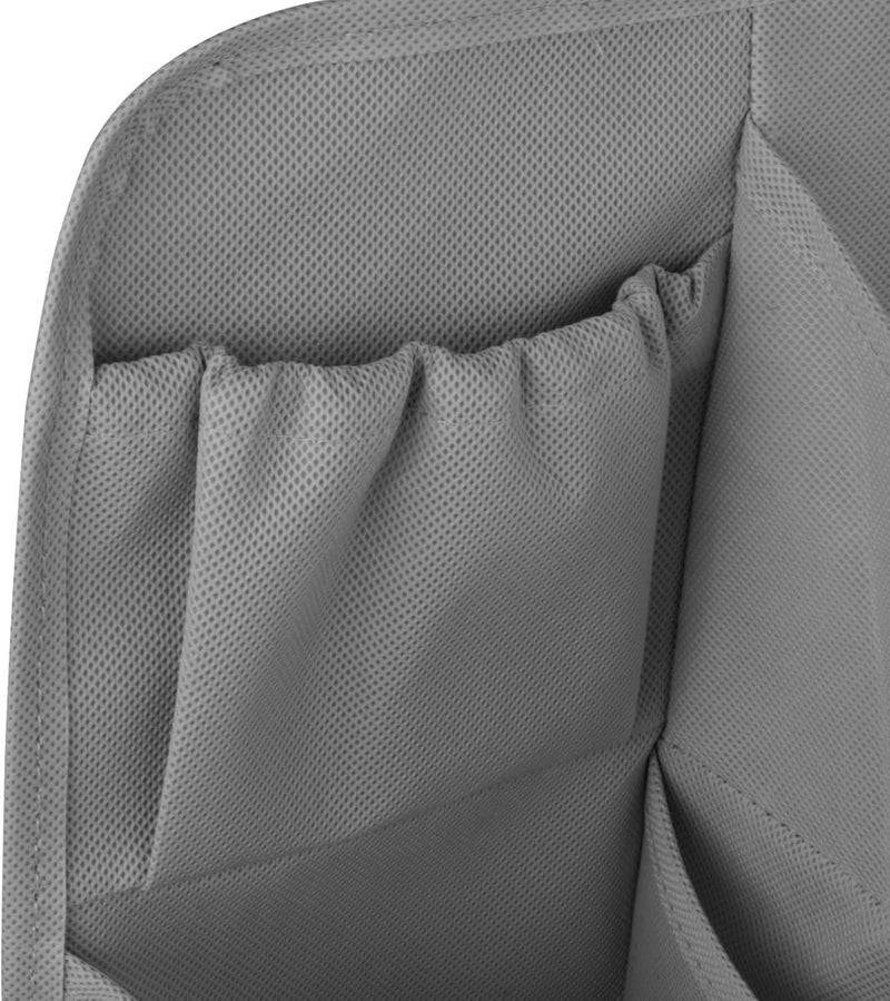 Hanging Diaper Organizer for Changing Table, Ample Storage, Nursery Diaper Stacker for Newborns, Girls and Boys, Dark Gray - Image 5