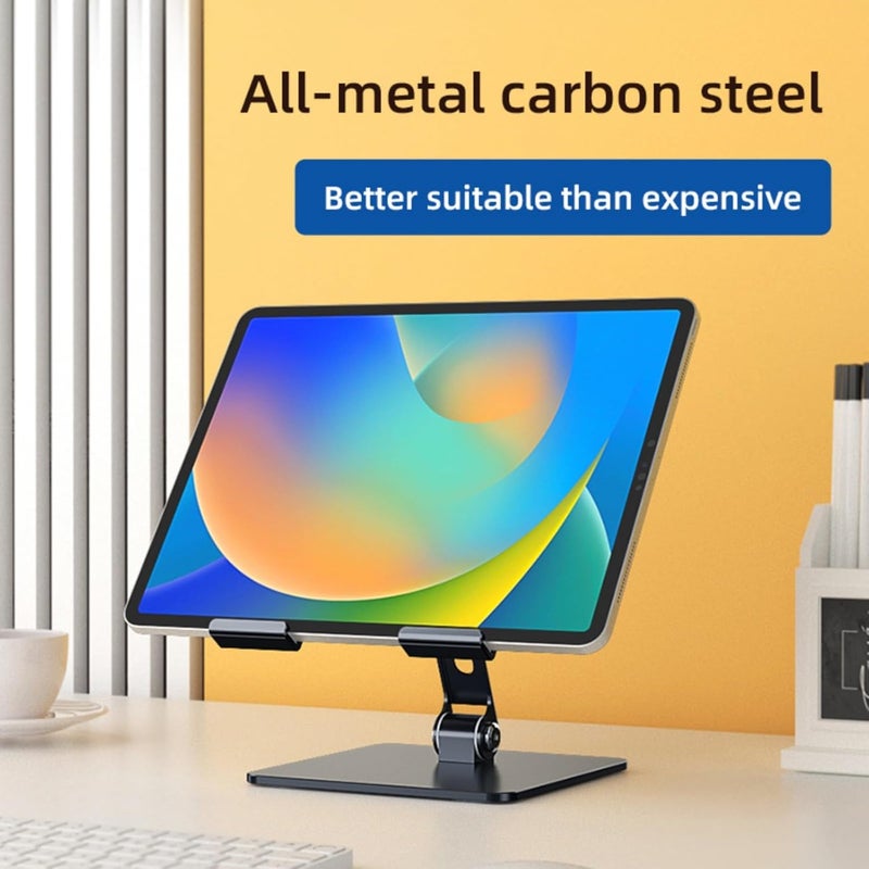 Adjustable Laptop Stand for Desk Metal Foldable Risers Portable Holder Mount Cooling Computer Notebook Device Stand - Image 5