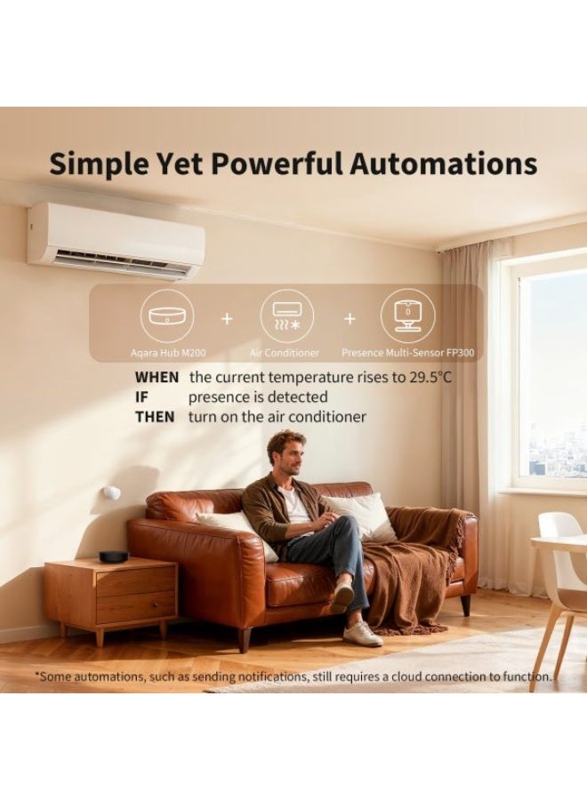 Aqara Smart Hub M200 for Home Automation,Matter Controller,Thread Border Router,Featuring Aqara Zigbee,Bluetooth,Wi-Fi,PoE,IR,Supports Apple HomeKit,Home Assistant,SmartThings,Google Home-HM-G03D - Image 5