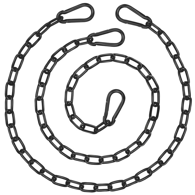 Gelury Hanging Swing Chain 44in 2Pcs Stainless Steel Chain 660LB Capacity Hanging Chain Extension Heavy Duty Chains for Punching Boxing Bag - Image 2