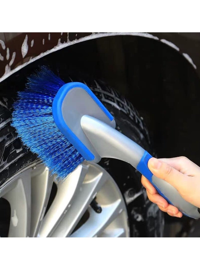 فرشاة تنظيف السيارة فرشاة تنظيف داخلية وخارجية فرشاة غسيل السيارة BR0031 مقاس 26 سم - Image 5