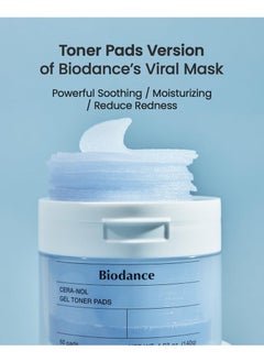 BIODANCE Biodance Cera-nol Gel Toner Pads 4.93 fl.oz.(140g), 60Pads  - Image 4