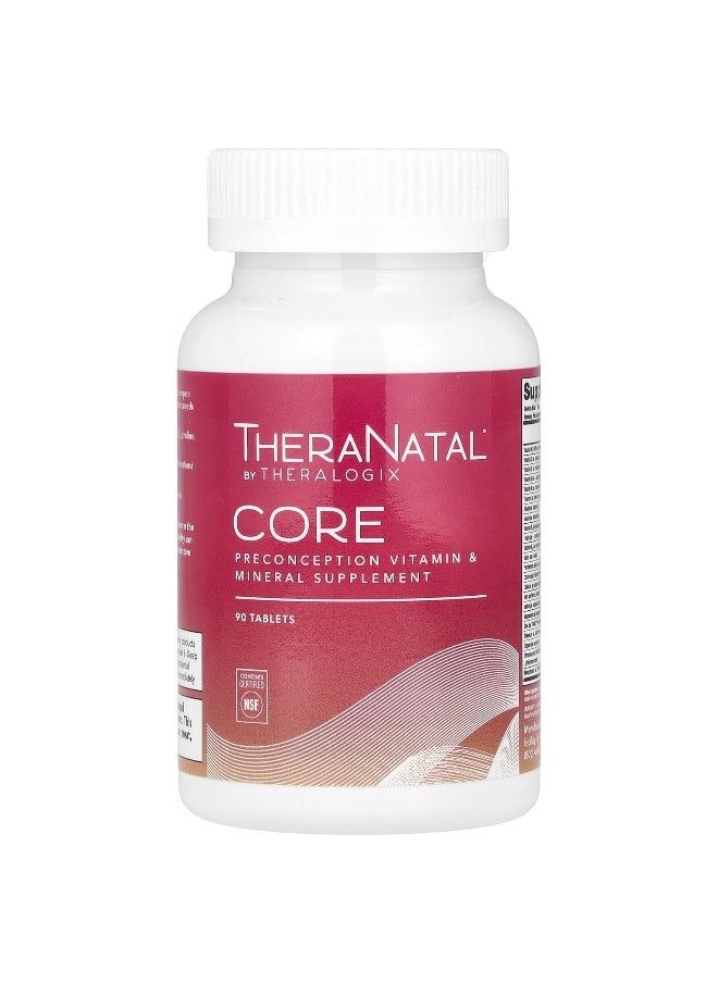 Theralogix Theralogix, TheraNatal, Core, 90 Tablets  - Image 1