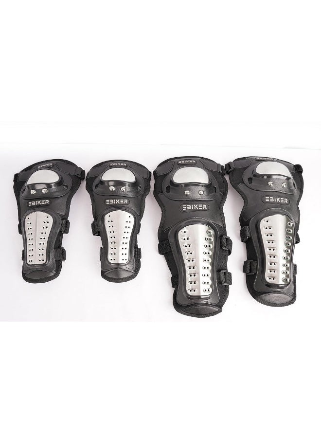 Ebiker Motocross Knee and Elbow Pads Set - Image 3