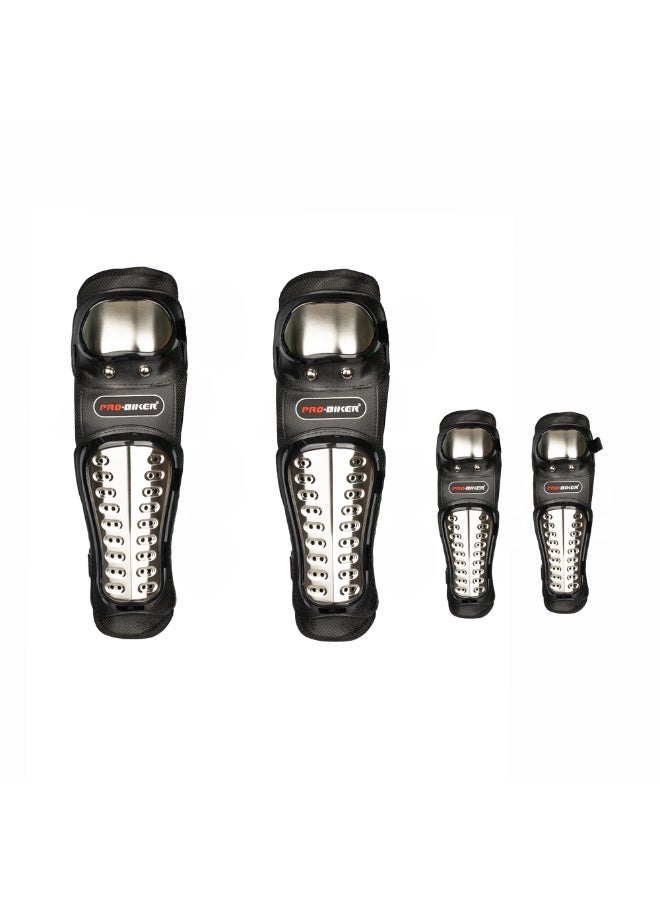 Ebiker طقم واقيات الركبة والكوع لموتوكروس - Image 1