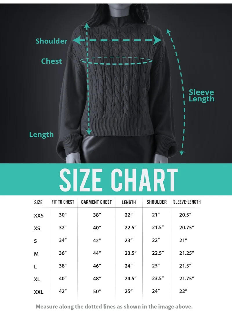 The Souled Store  The Souled Store Women Fern Knitted Ombre Green Oversized Sweaters for Women | Best Price UAE