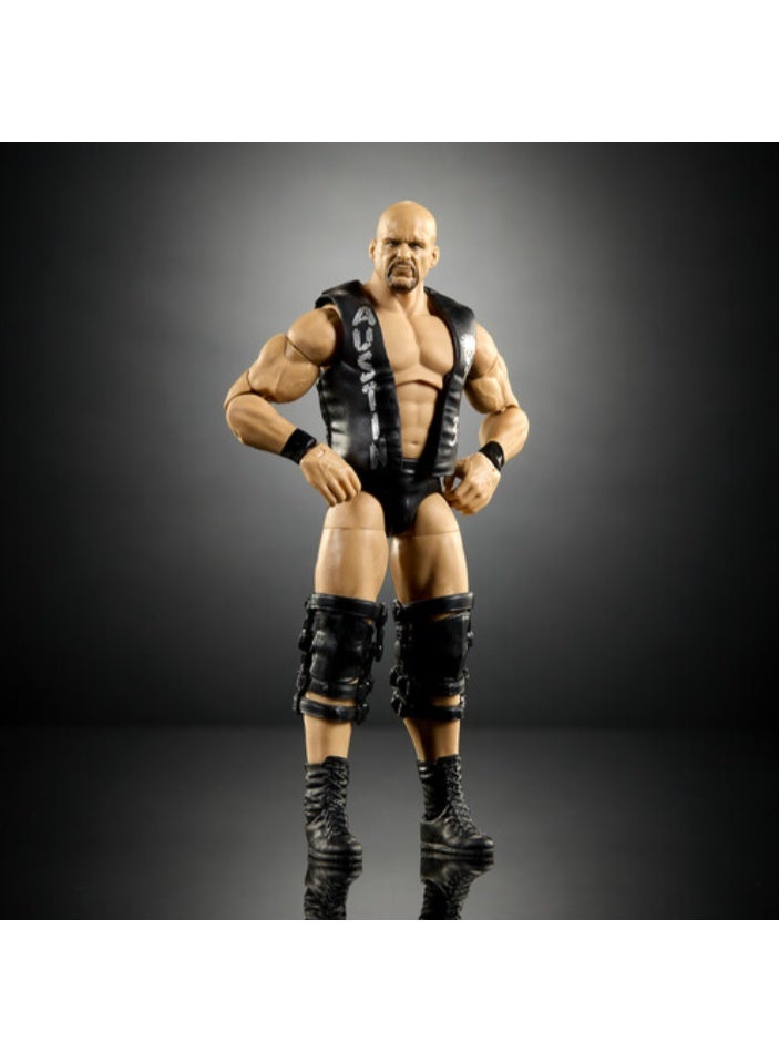 WWE Elite Collection Summerslam Stone Cold Steve Austin 6 Inch Action Figure - Image 5