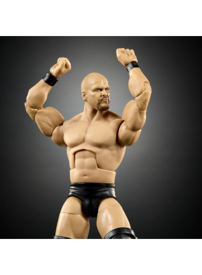 WWE Elite Collection Summerslam Stone Cold Steve Austin 6 Inch Action Figure - Image 3