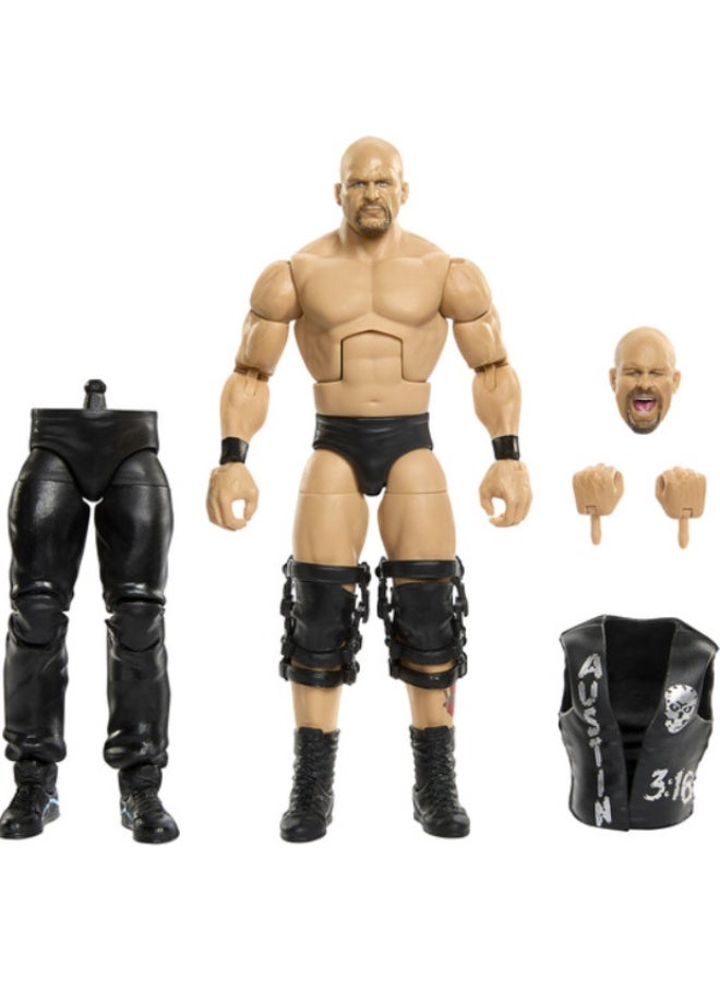 WWE Elite Collection Summerslam Stone Cold Steve Austin 6 Inch Action Figure - Image 1