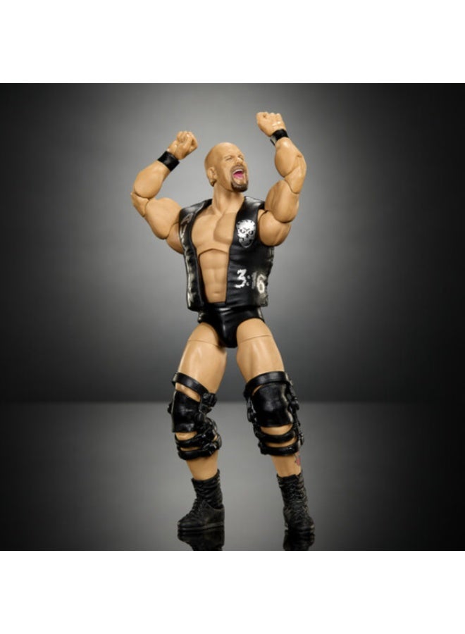 WWE Elite Collection Summerslam Stone Cold Steve Austin 6 Inch Action Figure - Image 4