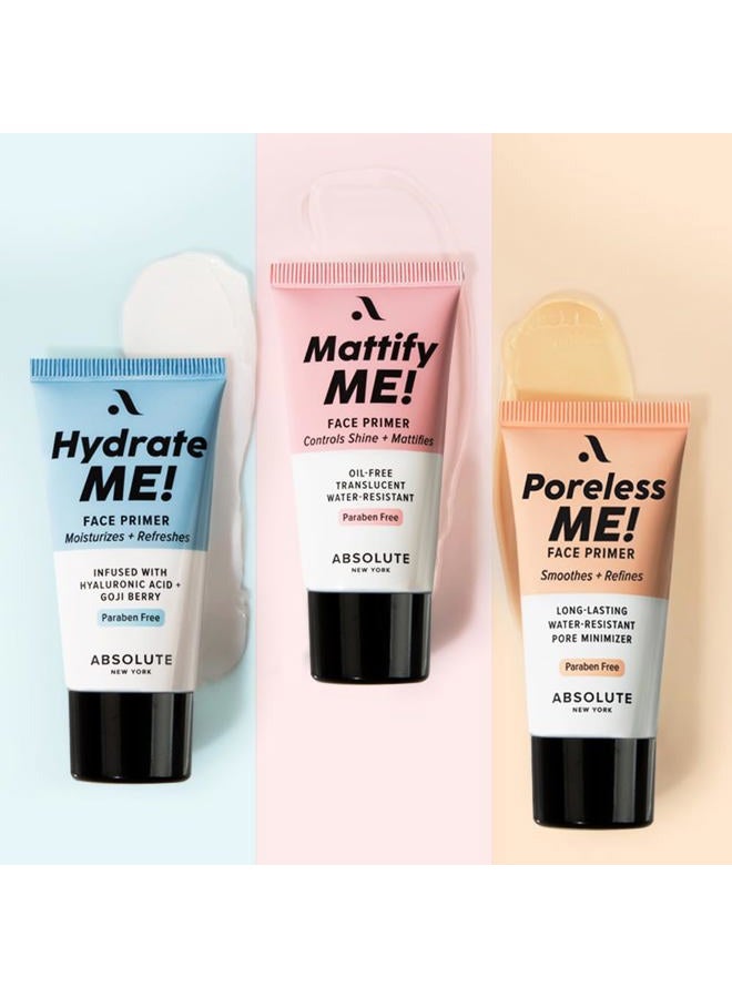 Absolute New York 's Silky Smooth Skin Enhancing Face Primer (Poreless Me!, 1.01 fl oz) - Image 2