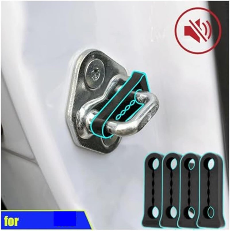 Wivplex 4pcs Door Lock Buffer Damper for Accord and Civic - Image 3