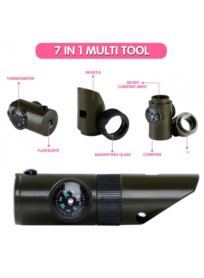 INNOCHEER Explorer Kit & Bug Catcher Kit for Kids Outdoor Exploration for Boys Girls 3-12 Years Old (Purple) - Image 3