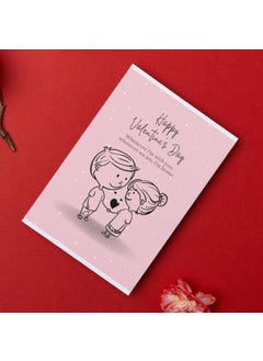Desi Vastra Desi Vastra Half Engineer I Am With You Valentines Day Special Greeting Card with Romantic Gift For Love Husband Wife Girlfriend Boyfriend Couple Large A4 825 x 1175 Add Custom Message 
