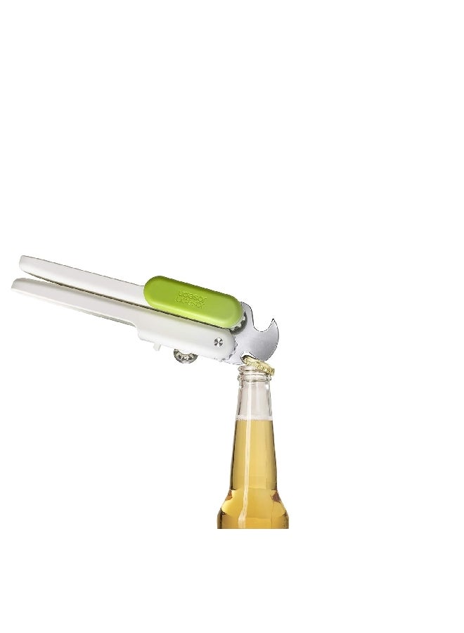 Joseph Joseph Pivot 3-In-1 BPA-Free Manual Can Opener White and Green 18.5 x 5 x 5.8 cm 20172 - Image 3