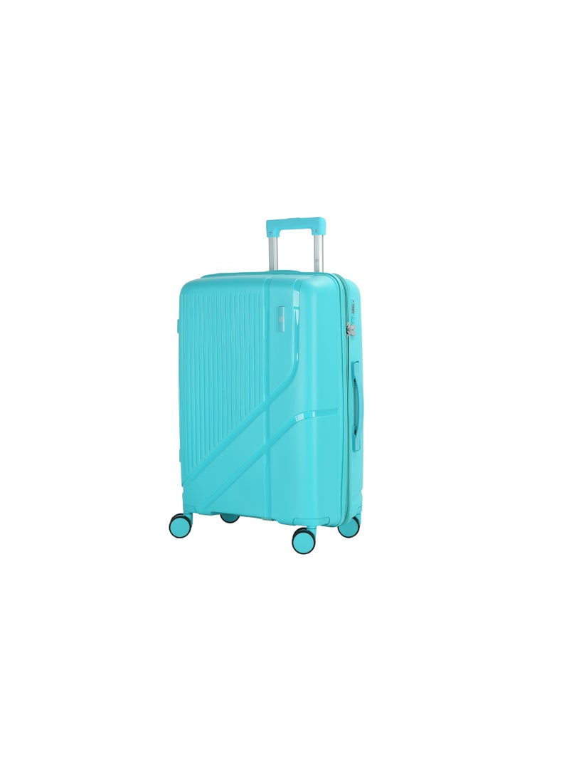 اتش تي مجموعة حقائب سفر من 3 قطع من H.T - حقائب سفر صلبة مزودة بعجلات دوارة ومقبض تلسكوبي وسحابات مضادة للانحشار، مجموعة سفر خفيفة الوزن (مجموعة من 3 قطع 20 بوصة / 24 بوصة / 28 بوصة) - Image 4