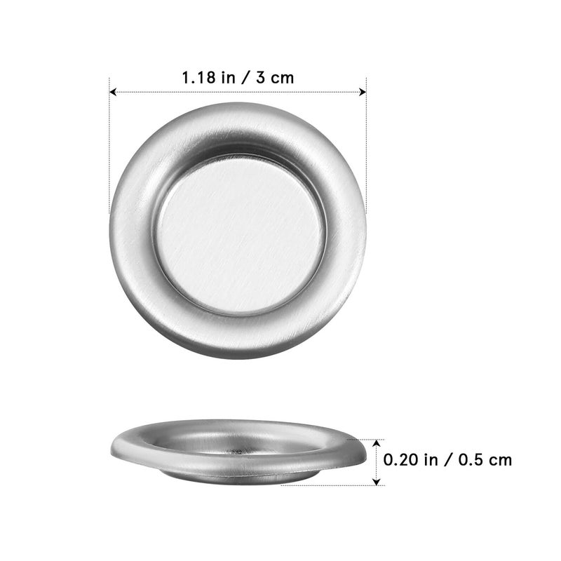 60 Pcs Silver Metal Incense Tray Tower Holder Portable Burner Stand For Yoga Meditation Home - Image 3