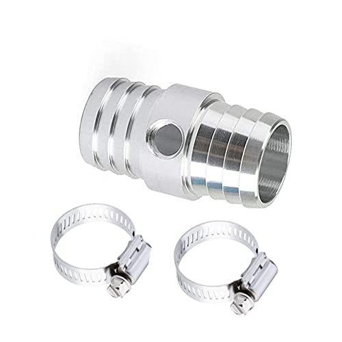 Yemtuls 1-1/4" to 1-1/4" O.D with 1/8" NPT Side Port Radiator Hose Barb Coupler for Install LS Swap Steam/Coolant Crossover Device - Image 4