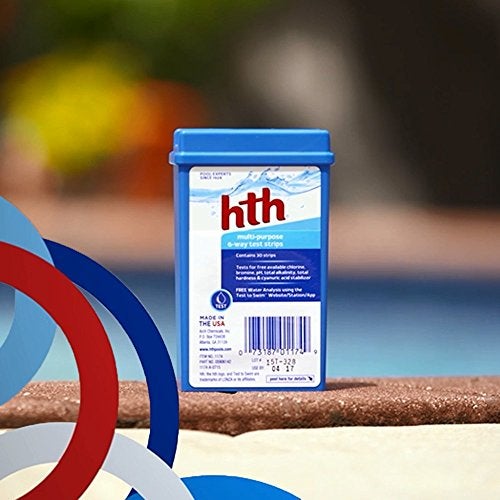 HTH 1174 Multi Purpose 6-Way Test Strips for Swimming Pools, 30 ct - Image 3