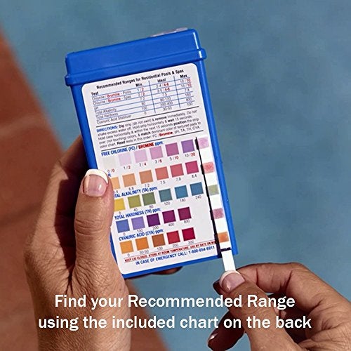 HTH 1174 Multi Purpose 6-Way Test Strips for Swimming Pools, 30 ct - Image 2