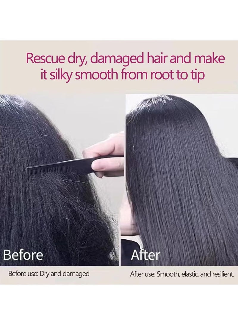 Shiseido 4 IN 1 Combo Fino Premium Touch Moist Shampoo 550 ml Conditioner 550 ml Treatment Mask 230 gm Hair Oil 70 ml Hair Care Set For Dry Hair Damaged Hair Dry Scalp Strengthen Nourish Restore Smooth Shine - Image 3