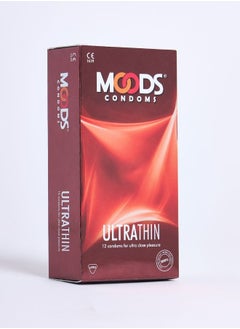Moods Ultra Thin Condoms 12 Pieces  - Image 2
