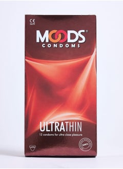 Moods Ultra Thin Condoms 12 Pieces  - Image 1