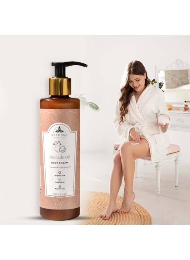 Kethana - Avocado Oil Body Cream 250 ML - Image 1