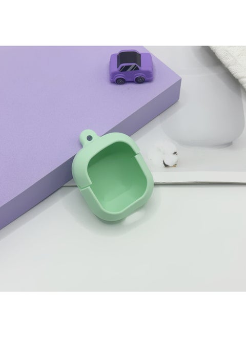 Wireless Bluetooth Air31 Headset Digital Display High-looking TWS Bluetooth Headset Stain-resistant Soft Case Drop-resistant Protective Cover-Color:Light Cyan-Model:TWS Earphone Case